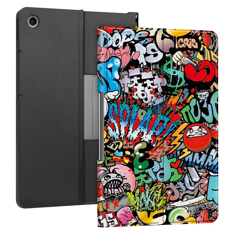 ProElite Cover for Lenovo Tab Plus 11.5 inch Case Cover, Smart PU Leather Flip Case Cover for Lenovo Tab Plus 11.5 inch, Hippy - Image 2