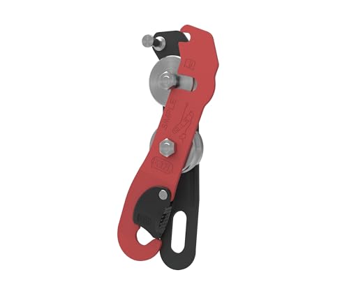 PETZL Simple Lightweight Caving Descender Bobbin Type Red - Image 3