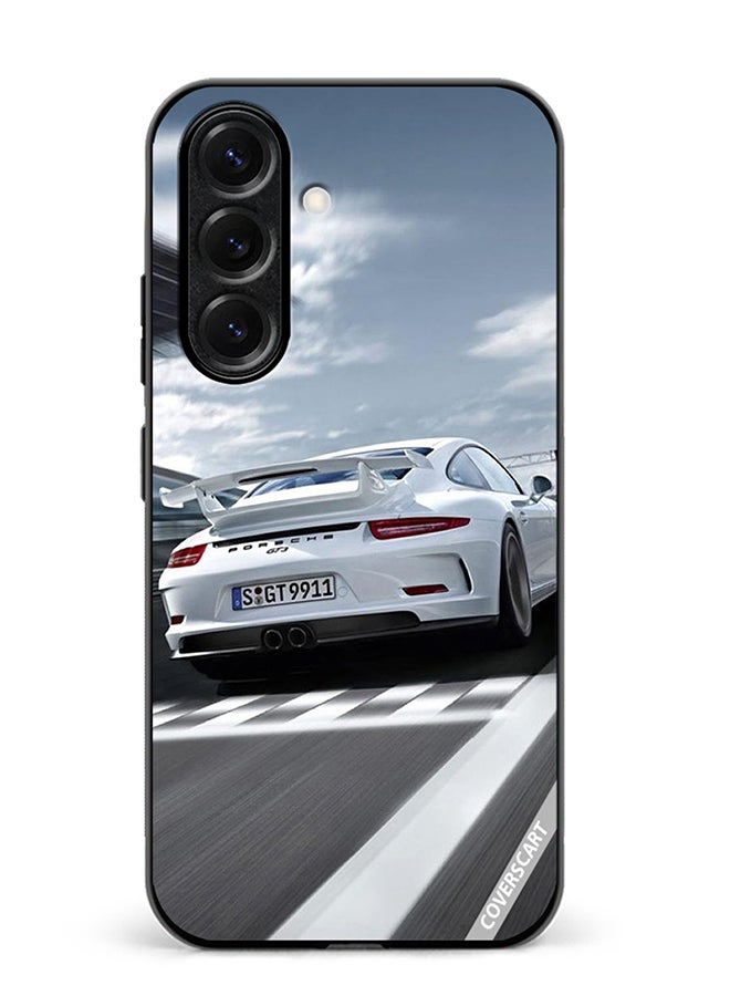 غطاء حماية لهاتف سامسونج جالاكسي A56 بتصميم بورش 911 متعدد الألوان