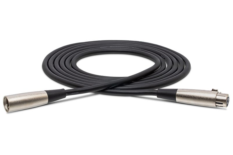 Hosa MCL Series Microphone Cables - (50 Feet) (Black) - Image 1