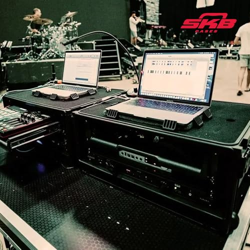 SKB Studio Flyer Rack Case 4U - Durable Mobile Studio Solution with Injection Molded Shell, TSA Locks, and Wheels for Musicians, DJs, and Producers - Securely Transport and Protect Your Gear - Image 5