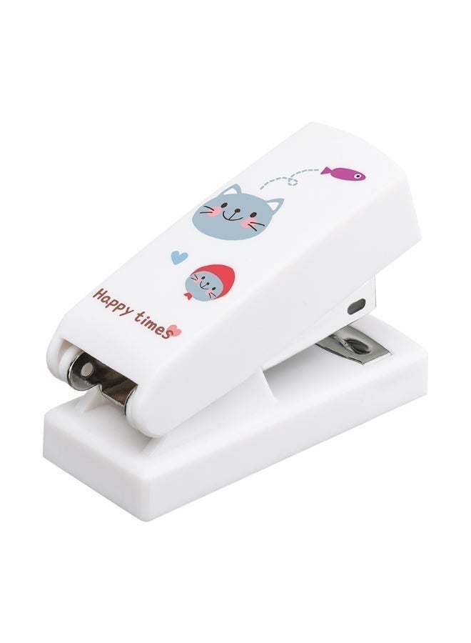 كوميكس طقم دباسة كومكس المكتبية الصغيرة باللون الابيض مع عبوة دبابيس 24/6 - تصميم عصري وانيق - موديل MFB3042 - Image 3