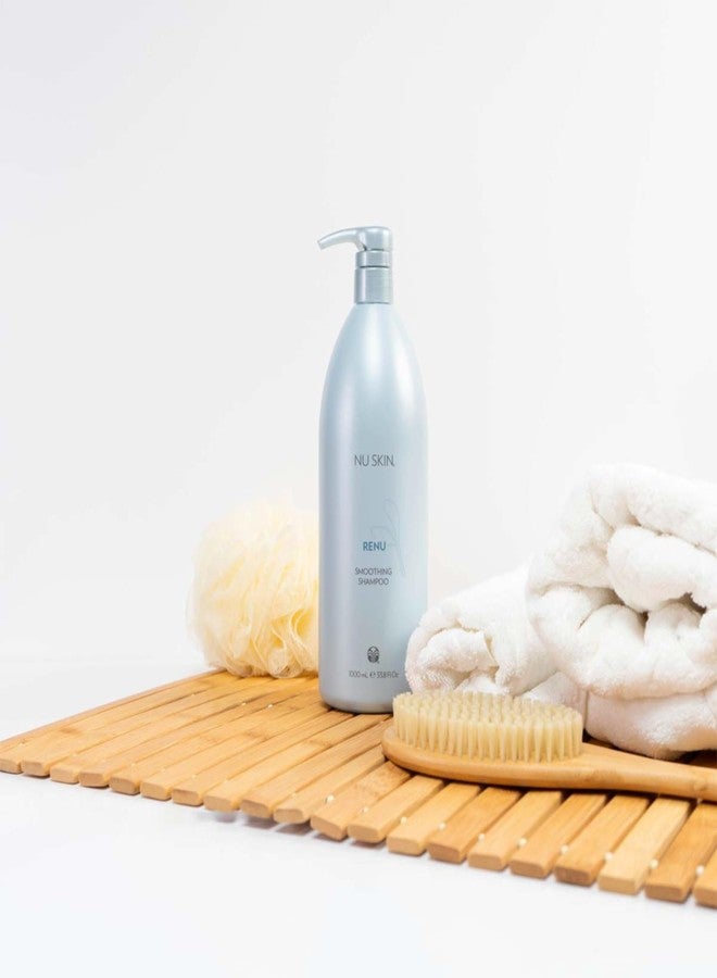 Nu Skin ReNu Smoothing Shampoo - Sulfate-Free | Color Safe | Paraben-Free Shampoo for Dry Hair and Frizz Control | Enriched with Panthenol for Soft Hair | Self Care Hair Products | 33.8 fl.oz. | - Image 4