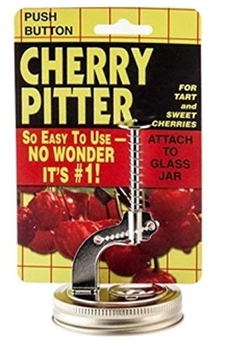 instecho Cherry Pitter Push Button for Glass Jar 