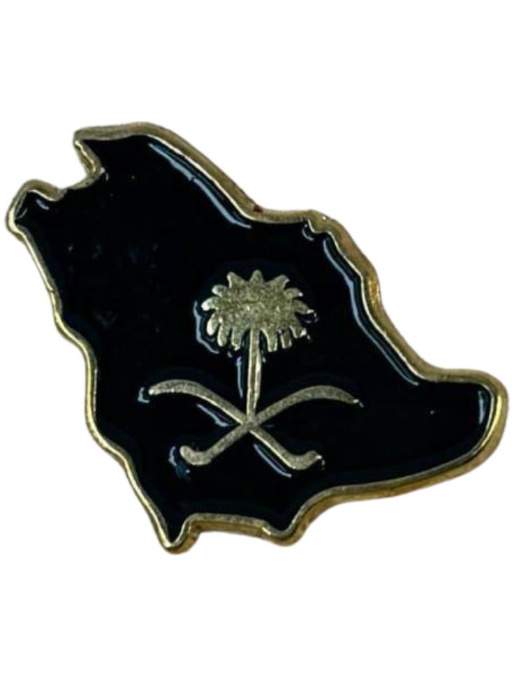 Saudi Arabia Map Iron Mobile Sticker