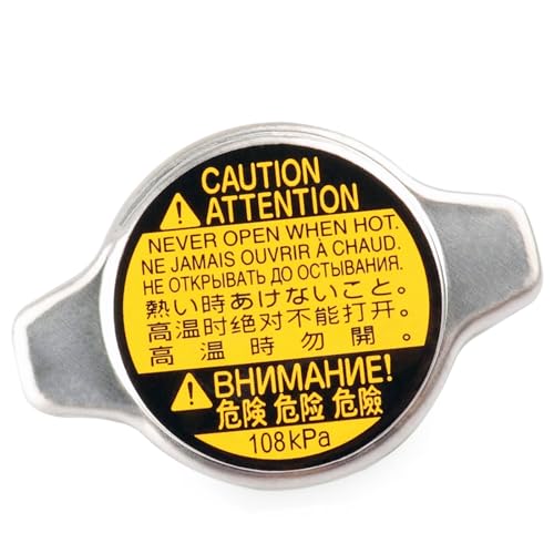 ZIMGLOBAL Radiator Cap Replacement For 16401-31520 - Fits Toyota Avalon, Camry, Highlander, Prius C, Sienna, Tundra, Yaris & Lexus ES350, RX350, RX450h, More Models - Image 1