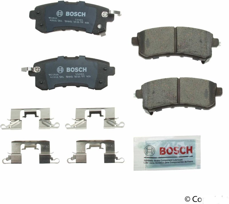 BOSCH BC1510 QuietCast Premium Ceramic Disc Brake Pad Set - Rear for Infiniti QX56, QX80; Nissan Armada - Image 2