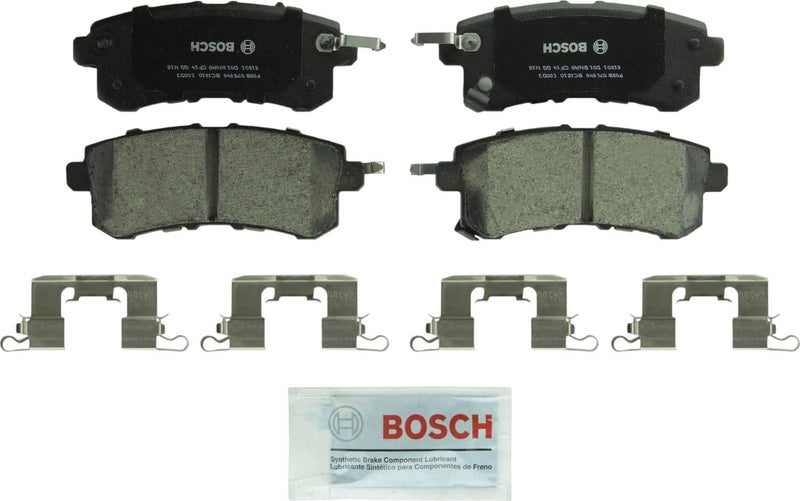 BOSCH BC1510 QuietCast Premium Ceramic Disc Brake Pad Set - Rear for Infiniti QX56, QX80; Nissan Armada - Image 1