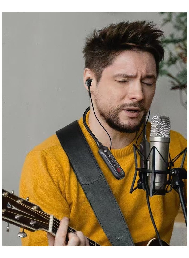 Pama A20 Bluetooth Neckband Sweatproof Headphones High Quality Sound Incoming Call Voice Prompt Call Rejection Mute Function Camera Function Beautiful and Handsome Sound - Image 3