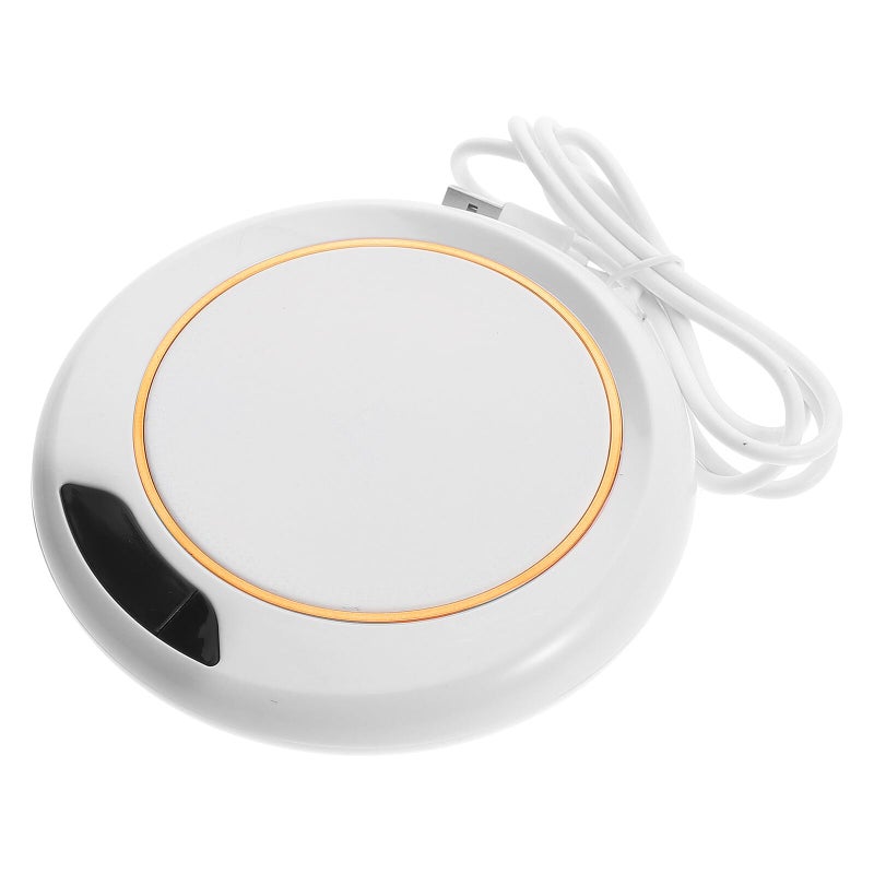 Adjustable Electric Cup Warmer Portable Heating Coaster for Coffee Tea Milk Office Home - Image 2