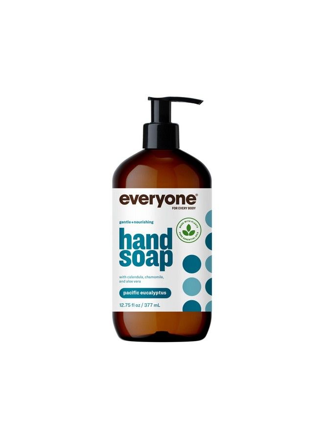 Everyone Liquid Hand Soap 12.75 Ounce (Pack Of 3) Pacific Eucalyptus Plantbased Cleanser With Pure Essential Oils - Image 3