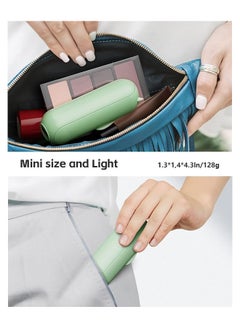 Fazza Portable Small Pocket Fan, Mini Hand Held Fan with USB Rechargeable 1500mAh Battery, Eyelash Fan for Girls, for Stylish Kids Girls Women Indoor Outdoor Travel (Green)  - Image 5