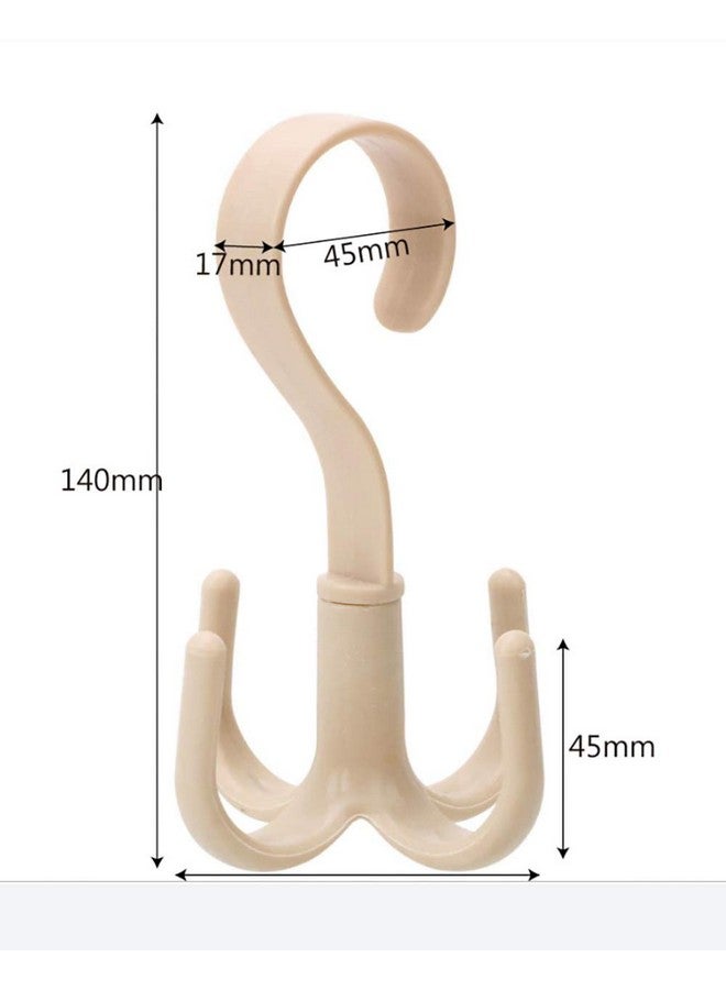 MosQuick®- Set of 2,360 degree rotating multipurpose hanging hooks for bags belts scarves ties -mixed color(2 pcs) - Image 4