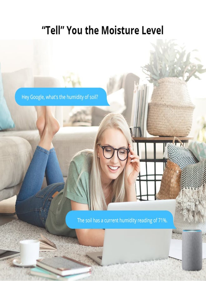 SONOFF MS01 Soil Sensor with RJ94P4C Connector IP55 Waterproof Smart Soil Humidity Sensor Module Accessory Compatible with SONOFF TH Elite/Origin - Image 2