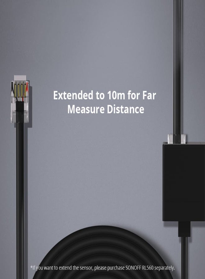 SONOFF MS01 Soil Sensor with RJ94P4C Connector IP55 Waterproof Smart Soil Humidity Sensor Module Accessory Compatible with SONOFF TH Elite/Origin - Image 3