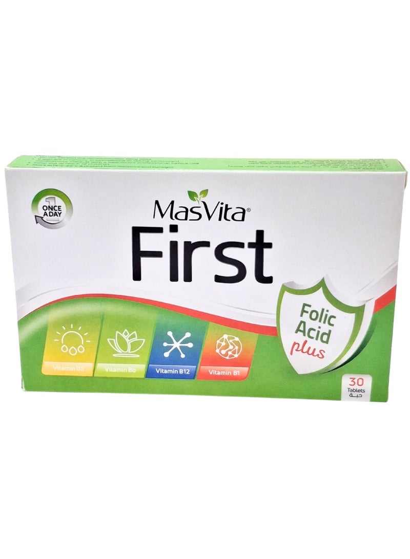 Masvita First Folic Acid Tablets 30S