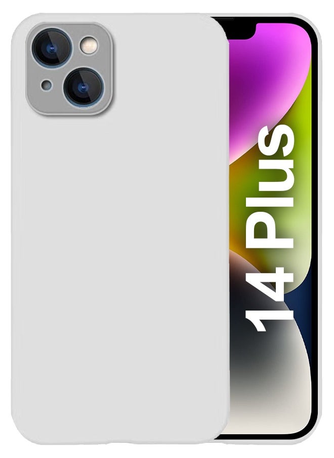 KZDOO iPhone 14 Plus Case Air Skin Series Ultra Slim Frosted Anti Slip Back Cover Full Coverage Camera Lens Protection 6.7 inch Clear  - Image 1