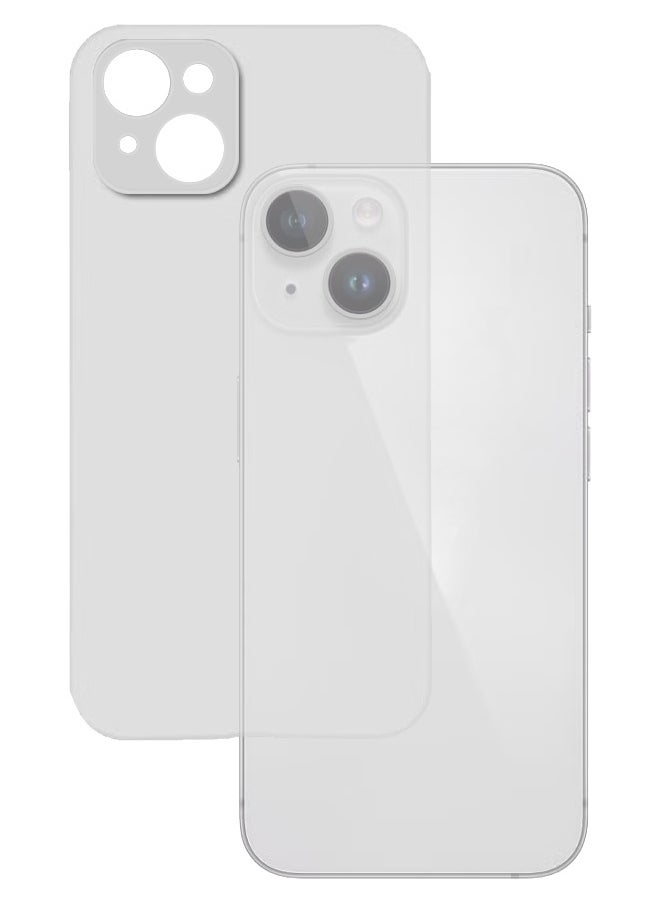 KZDOO iPhone 14 Plus Case Air Skin Series Ultra Slim Frosted Anti Slip Back Cover Full Coverage Camera Lens Protection 6.7 inch Clear  - Image 2