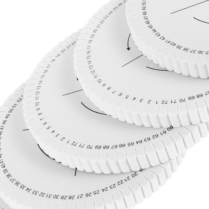 5pcs Bracelet Weaving Tools DIY Hand Embroidery String Bracelet Plate Easy-to-Use Braiding Disc for Beginners to Create Fashionable Bracelets - Image 5