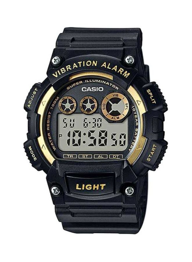 CASIO Men Youth Digital Watch W-735H-1A2V - 51 mm - Black - Image 1