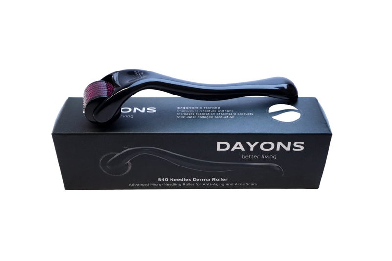 Dayons 1.5mm Derma Roller – Microneedling Roller & Microneedling Tool for Hair Growth, Beard Growth & Skin Care | Dermaroller for Scalp, Acne Scars, Wrinkles & Stretch Marks - Image 3