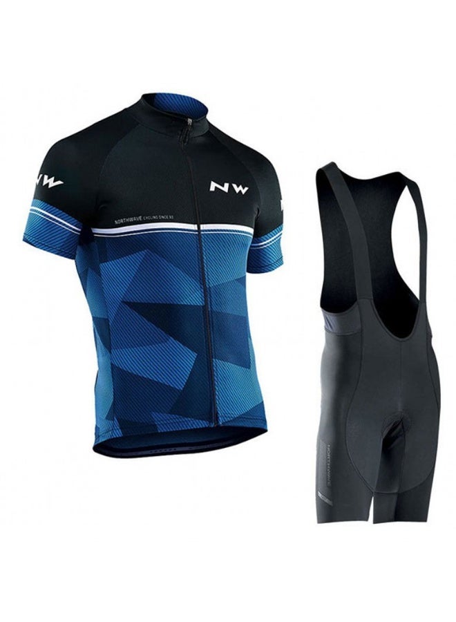 KUYING Summer Short Sleeved Cycling Suit Set  - Image 1