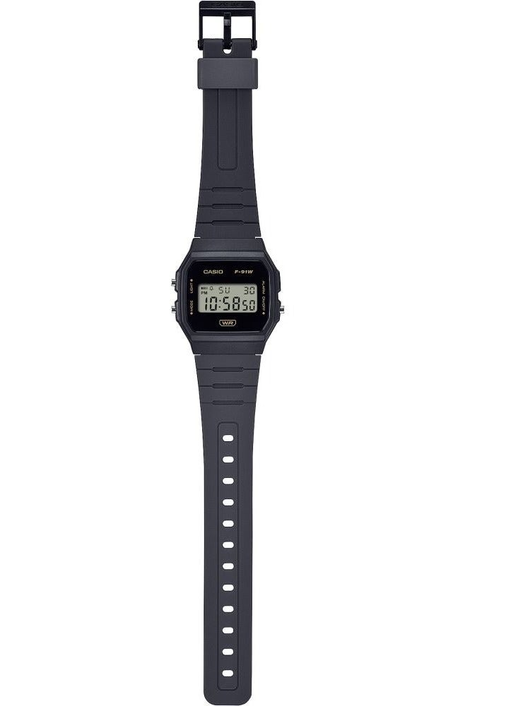 CASIO Vintage Unisex Watch F-91WB-8ADF - Image 3