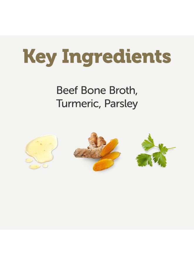 Applaws Taste Toppers Beef Bone Broth with Turmeric & Parsley Wet Dog Food Pouch 200g - Image 3