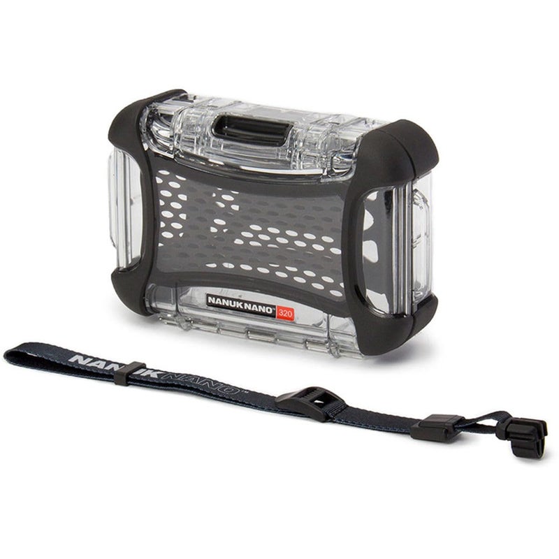Nanuk 320-0011 Nano Series Waterproof Medium Hard Case for Phones, Cameras and Electronics (Clear) - Image 1