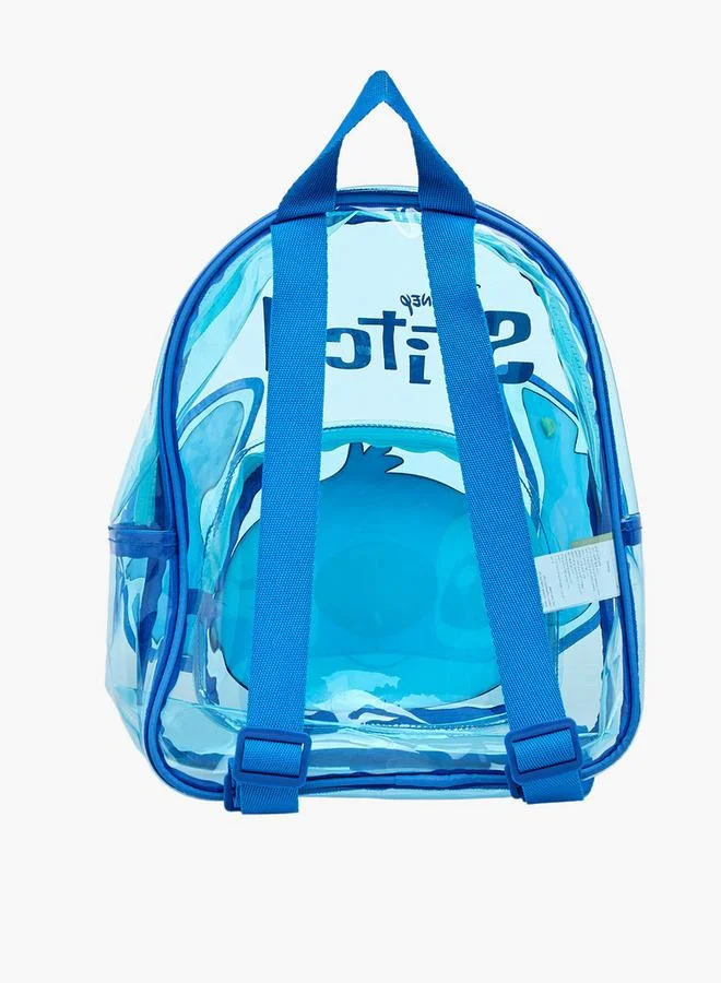Disney BLUE Stitch School Backpack For Girls 8-13 Years With Zip Pocket for Women | Best Price UAE