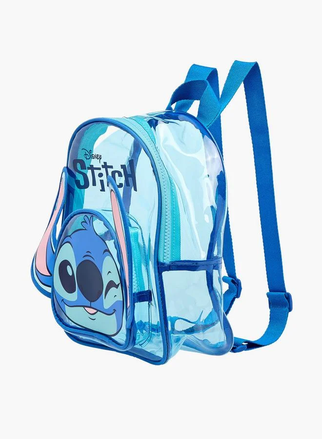 Disney BLUE Stitch School Backpack For Girls 8-13 Years With Zip Pocket for Women | Best Price UAE