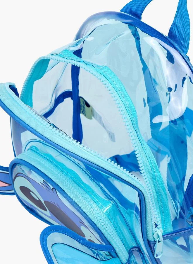 Disney BLUE Stitch School Backpack For Girls 8-13 Years With Zip Pocket for Women | Best Price UAE