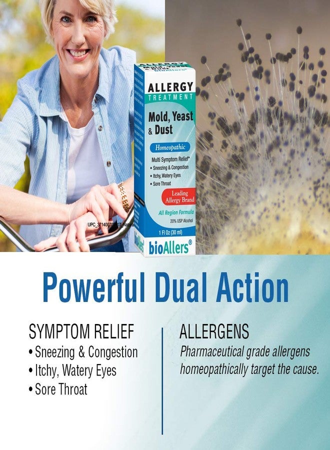 Natra-Bio NaturalCare by bioAllers Allergy Treatment Homeopathic Formula May Help Relieve Sneezing, Congestion, Itching, Rashes & Watery Eyes 1 Fl Oz (371400702017) - Image 3