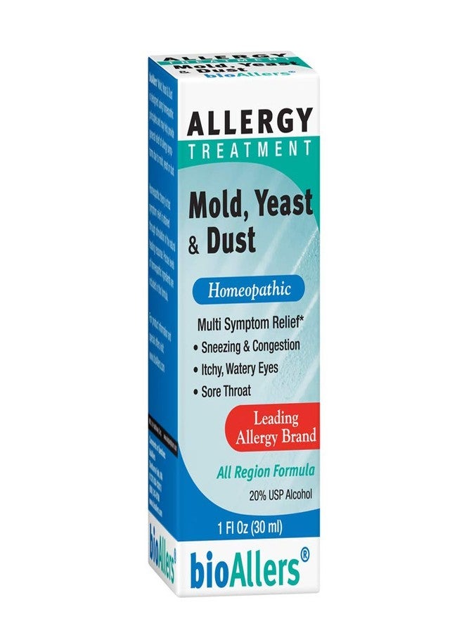 Natra-Bio NaturalCare by bioAllers Allergy Treatment Homeopathic Formula May Help Relieve Sneezing, Congestion, Itching, Rashes & Watery Eyes 1 Fl Oz (371400702017) - Image 1