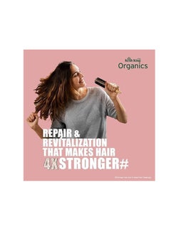 Kesh King Organics Fermented Rice Water Shampoo  Nourishes  Repairs  For Frizz Free Bouncy Hair  Certified Organic  No Artificial Colours Parabens Phthalates Or Harmful Chemicals 300ml  - Image 3