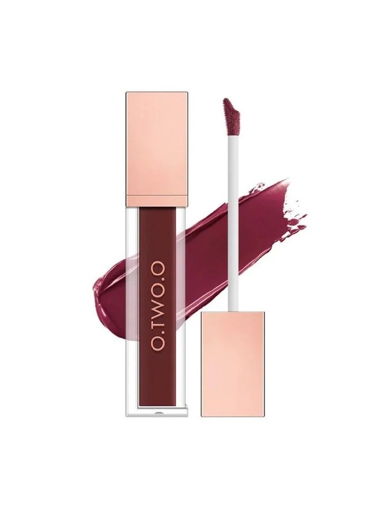 O.TWO.O Waterproof Matte Liquid Lipstick 06 Liqueur Cocoa Red 5g - Image 1