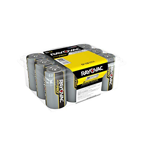 Rayovac D Batteries, Ultra Pro Alkaline D Cell Batteries (12 Battery Count) - Image 1