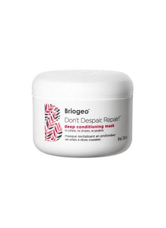 Briogeo Briogeo Don't Despair, Repair! Deep Conditioning Mask, Deep Conditioner for Dry Damaged or Color Treated Hair, Prevent Future Breakage, Protein Mask for Stronger Hair, Vegan, Cruelty-Free, 8 fl oz  - Image 1