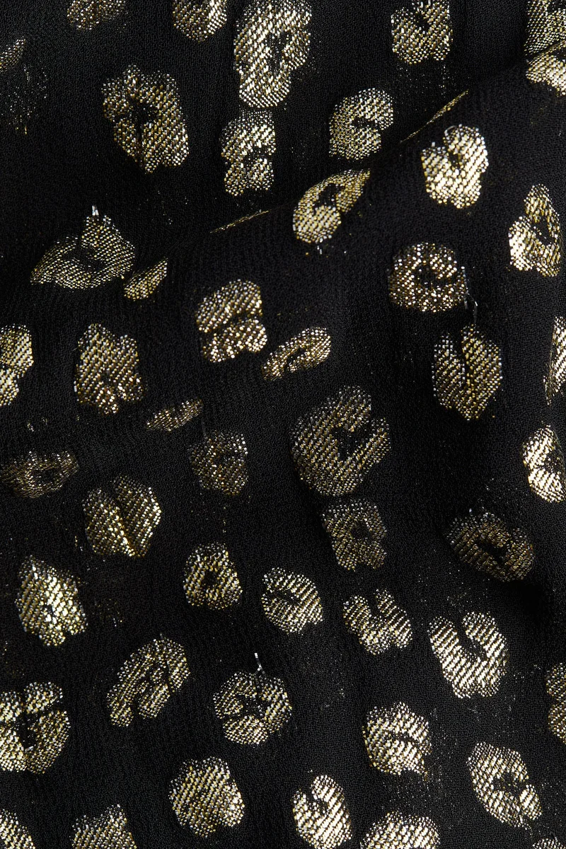 H&M Jacquard-weave blouse