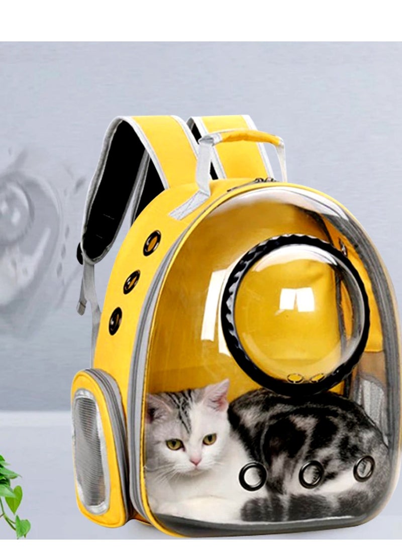 Generic Cat Backpack Comfortable and Spacious Breathable Pet Backpack for Travel  - Image 1