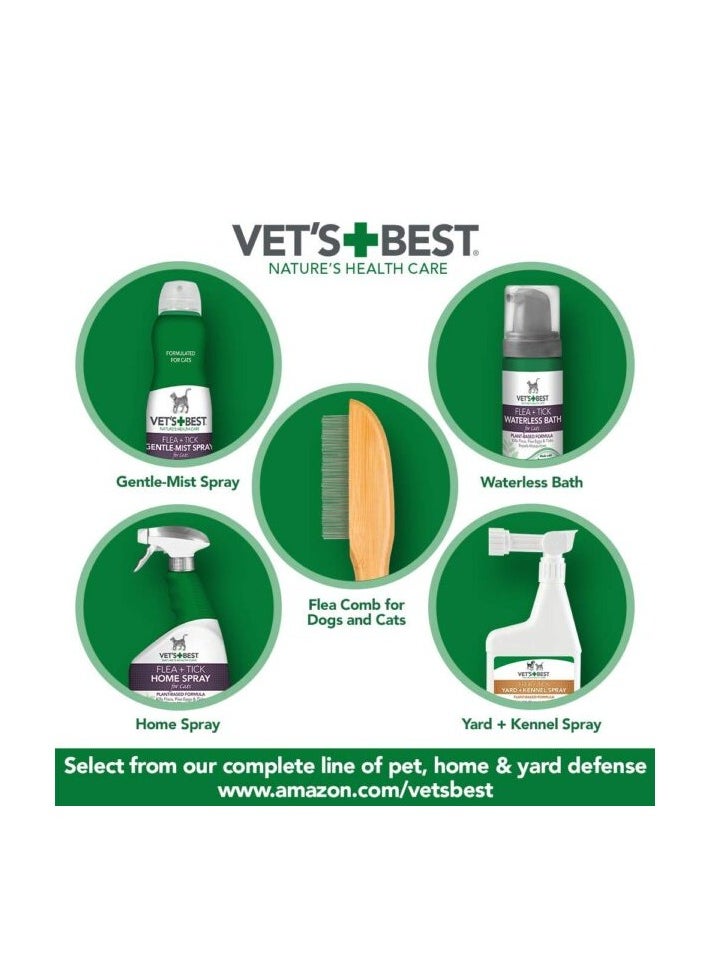 Vet's Best Natural Flea and Tick Home Spray for CATS, 32 oz  - Image 4