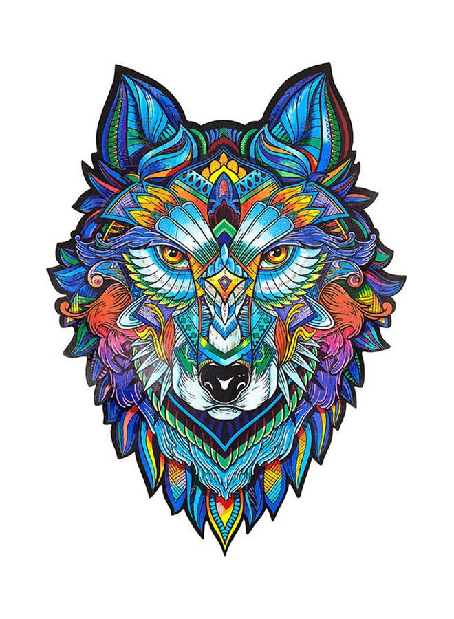 152-Piece Wooden Animal Creative Wolf Puzzle
