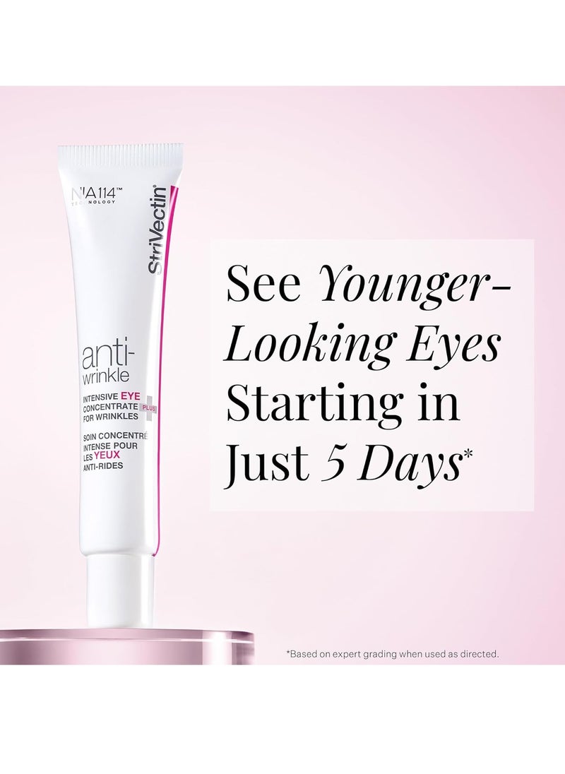 Strivectin StriVectin Anti-Wrinkle Intensive Eye Cream Concentrate for Wrinkles PLUS, Targets Crow's Feet, Firmness, Puffiness and Dark Circles, 1 Fl oz  - Image 2