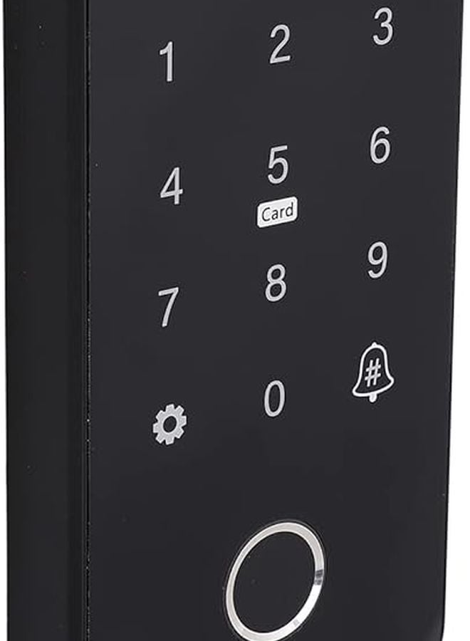 قفل الباب الذكي ABS مع بصمة الإصبع وكلمة المرور وبطاقة NFC وتطبيق متعدد المستخدمين للتعريف السريع - Image 5