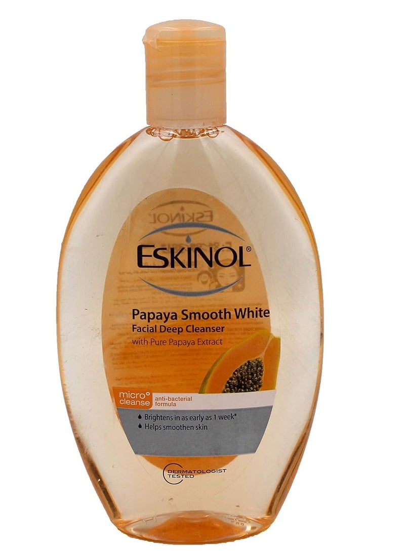Eskinol Facial Deep Cleanser With Pure Papaya Extract 225 ml - Image 1