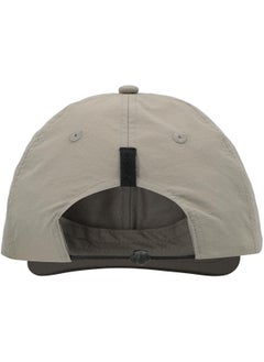 Demix Demix Grey Six-Bladed Baseball Cap, One Size, Lightweight, Breathable, Adjustable for Perfect Fit, Ideal for Sun Protection and Sports  - Image 3