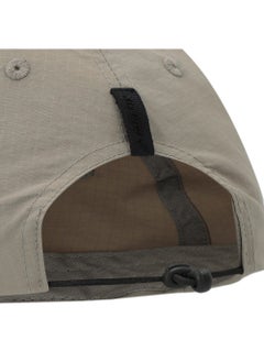 Demix Demix Grey Six-Bladed Baseball Cap, One Size, Lightweight, Breathable, Adjustable for Perfect Fit, Ideal for Sun Protection and Sports  - Image 4