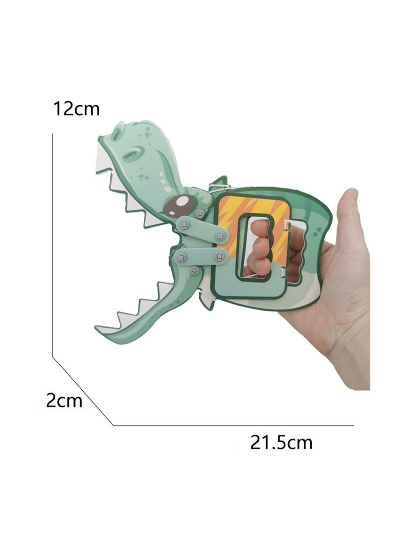 Science small production stem primary school students kindergarten teaching aids children's toys material package DIY mechanical dinosaur box  - Image 2