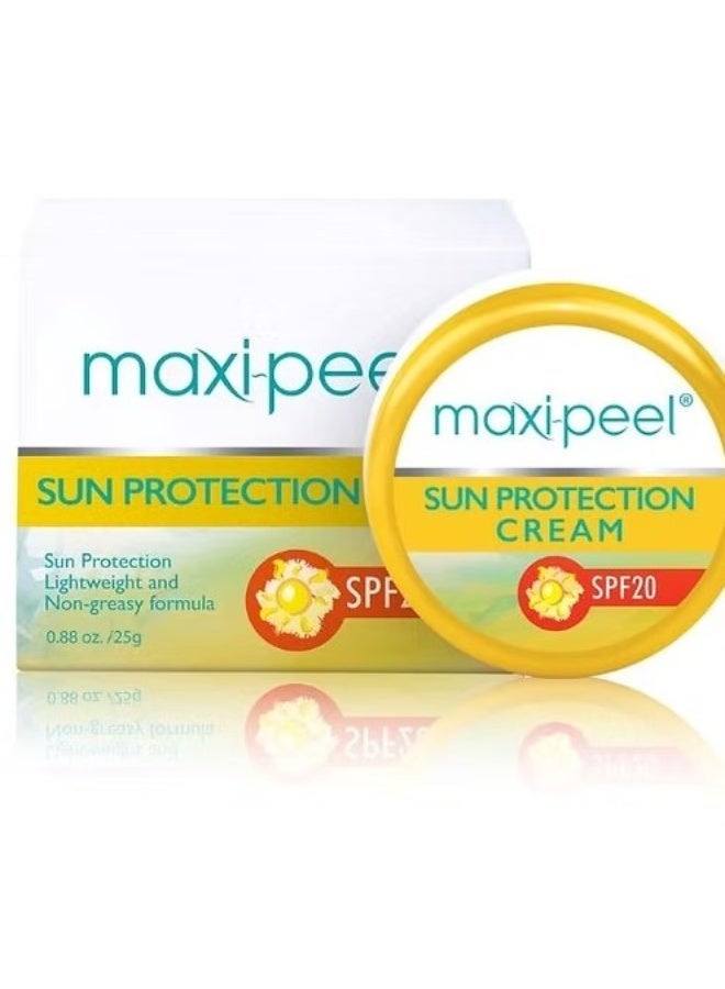 MAXI PEEL Maxi-Peel Sun Protection Cream SPF20 - 25g - Image 1
