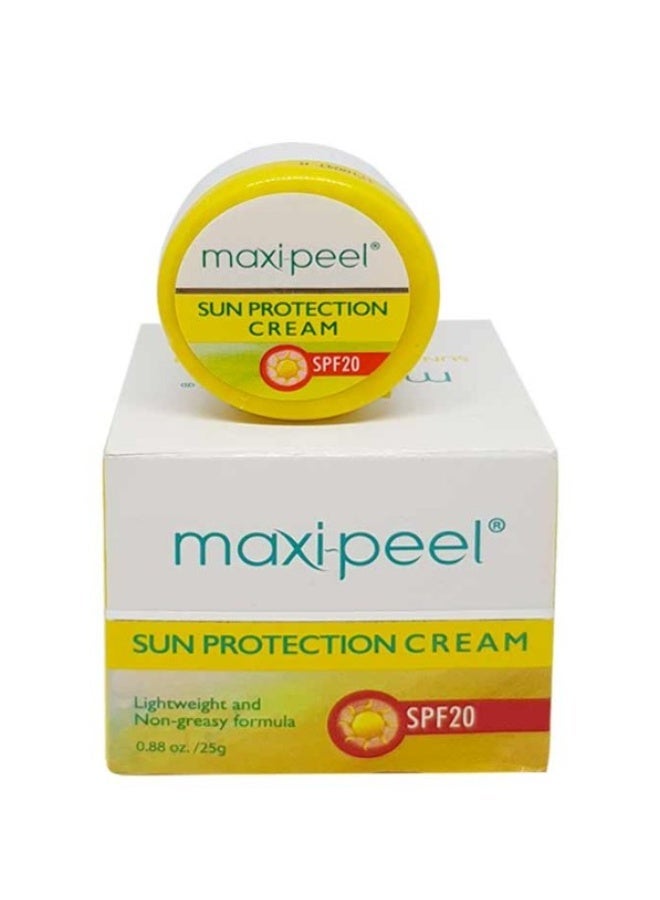 MAXI PEEL Maxi-Peel Sun Protection Cream SPF20 - 25g - Image 5